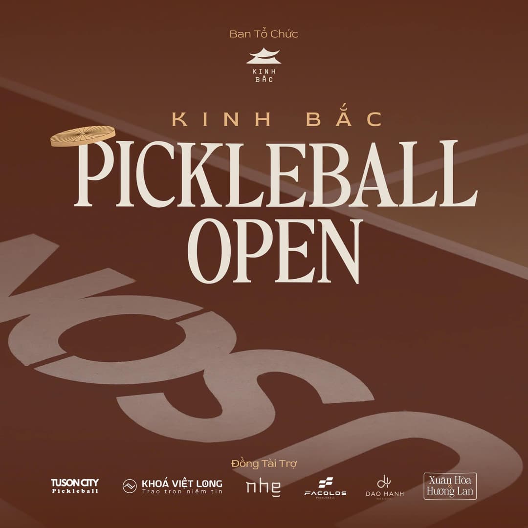 Kinh Bắc Pickleball Open 2025 – Giải Đấu Pickleball Đầu Tiên Tại Nhẹ Cafe