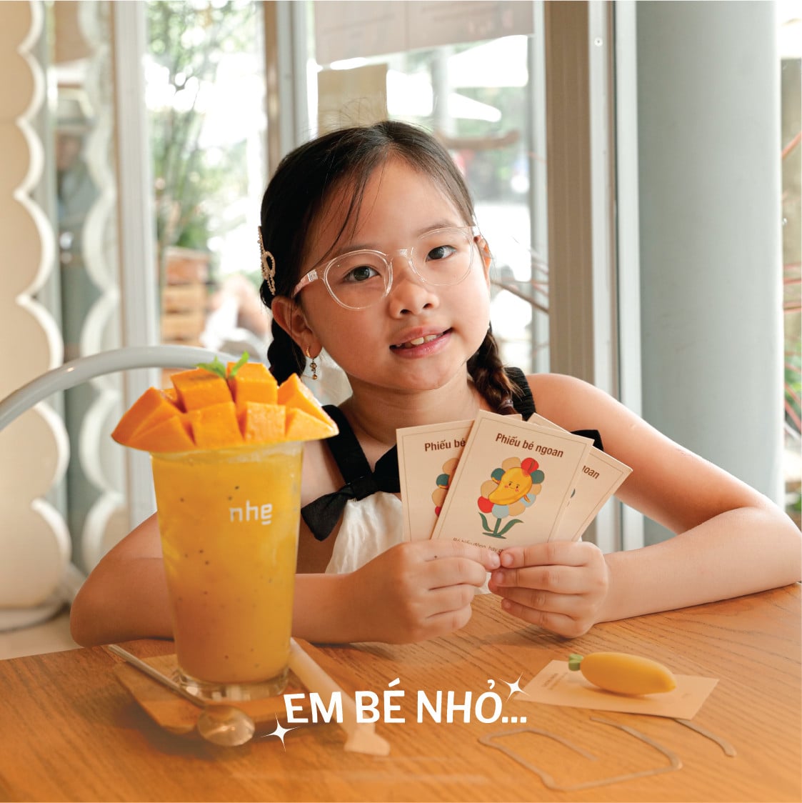 Uống Xoài | Nhận Phiếu Bé Ngoan & Quà Xinh – Chúng Mình Mãi Là Em Bé